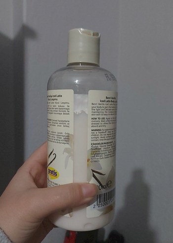 Benri Vanilya Aromalı Vücut Losyonu 500 ml - Görsel 2