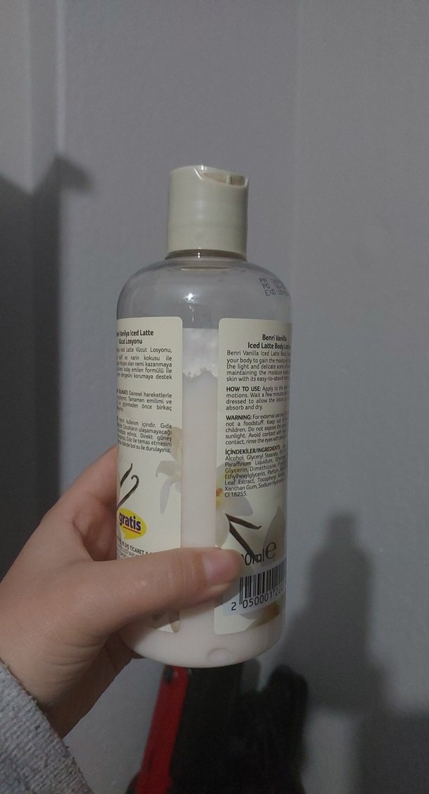 Benri Vanilya Aromalı Vücut Losyonu 500 ml - Görsel 2