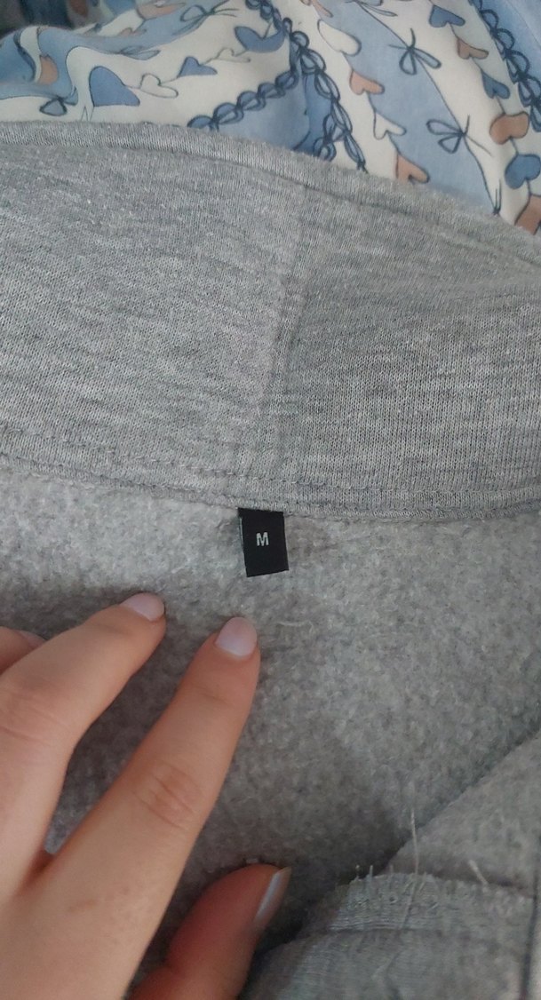 Düğmeli Gri Kadın Sweatshirt - Görsel 2