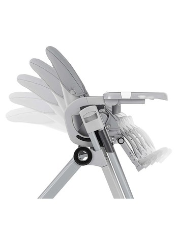 Gri Ayarlanabilir Bebek Mama Sandalyesi - Görsel 7