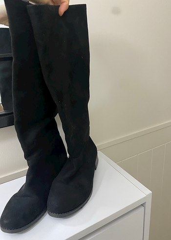 Siyah Süet  Bot - Görsel 2