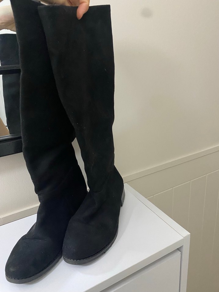 Siyah Süet  Bot - Görsel 2