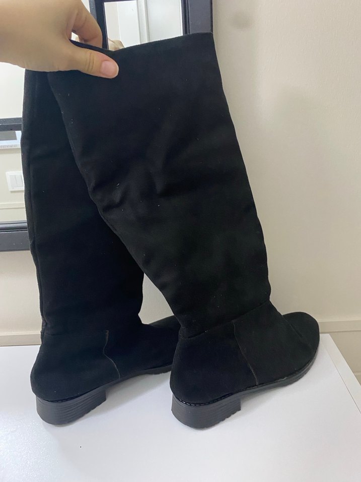 Siyah Süet  Bot - Görsel 3