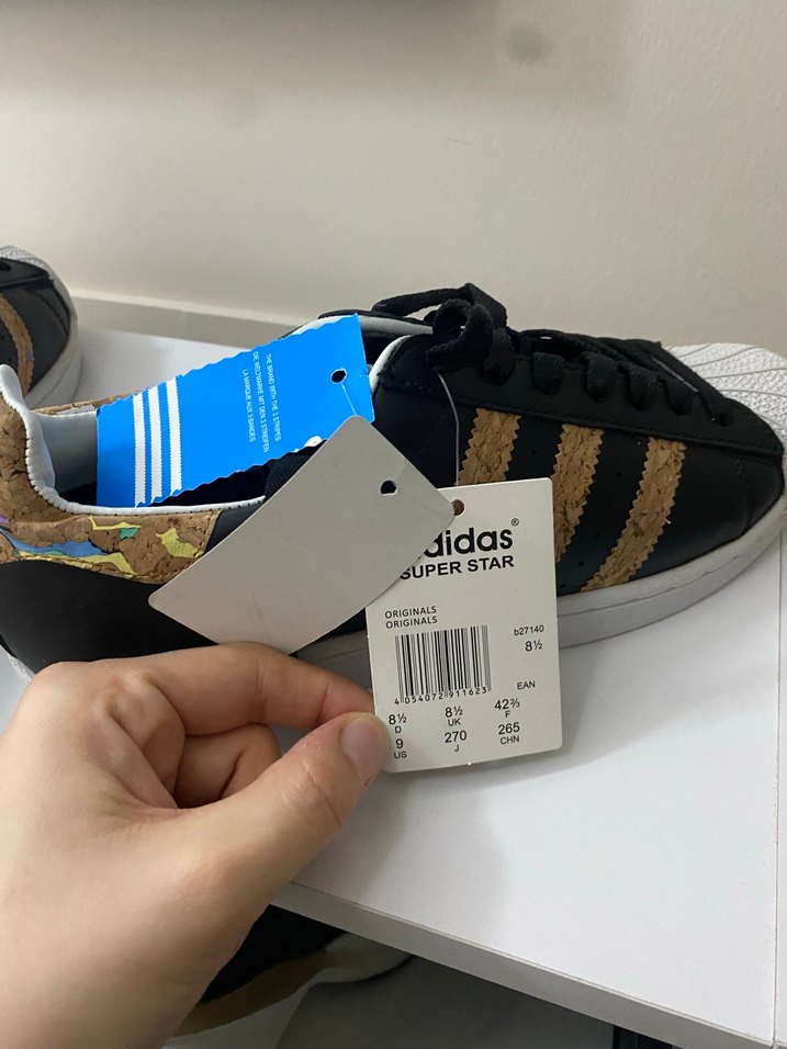 Adidas Kahverengi Desenli Spor Ayakkabı. - Görsel 3