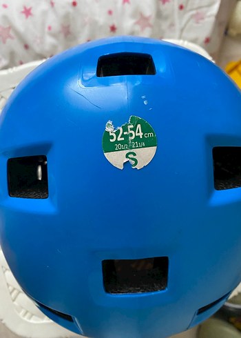 Mavi Biker Kask Velcro Bantlı - Görsel 2