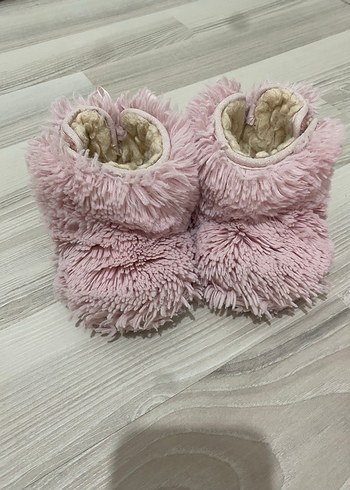 Ugg orjinal marka Kız Çocuk Pudra Pembe Peluş Ev Terliği - Görsel 2