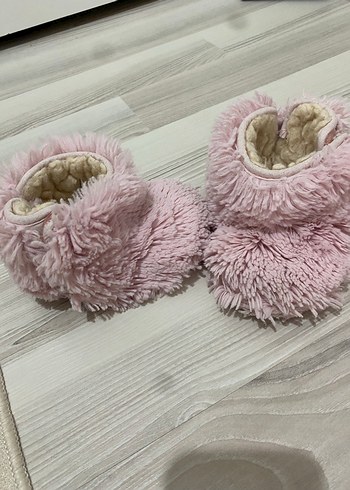 Ugg orjinal marka Kız Çocuk Pudra Pembe Peluş Ev Terliği - Görsel 3