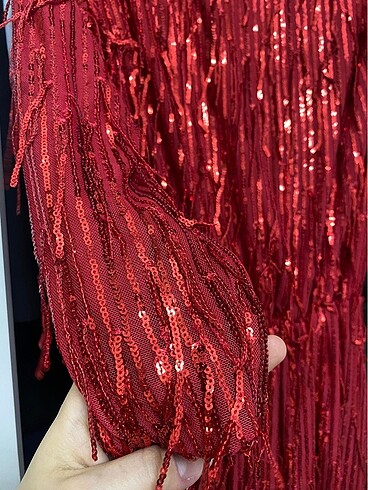 Pullu abiye - Görsel 5