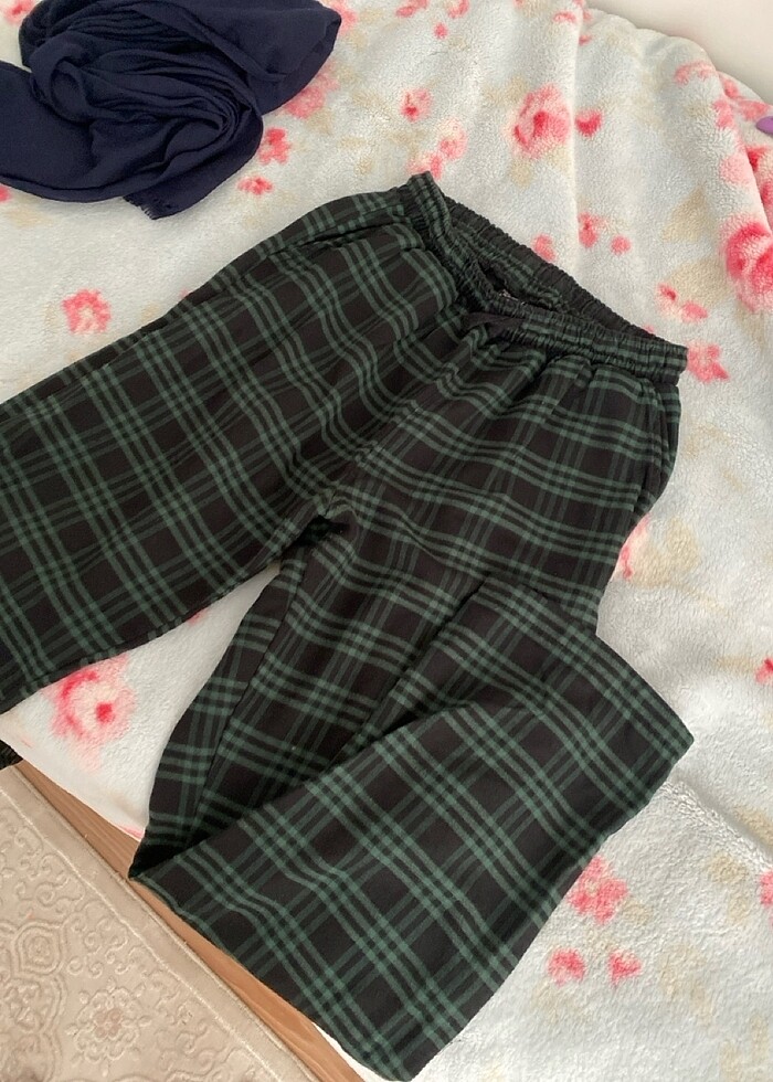 kareli pijama - Görsel 2