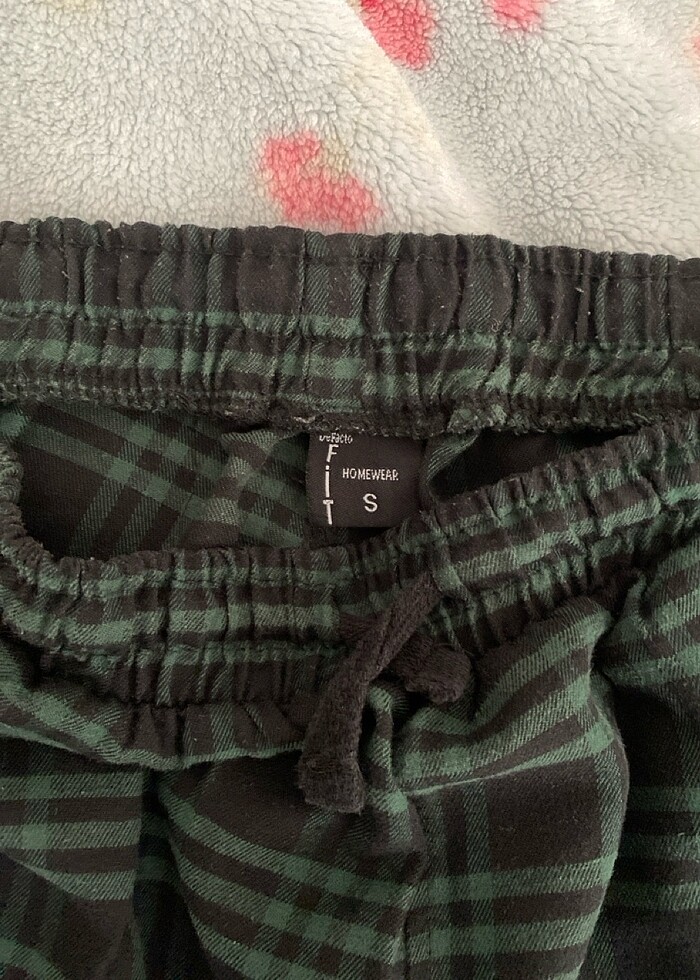 kareli pijama - Görsel 3