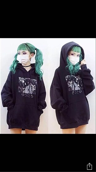 Gotik anime sweatshirt