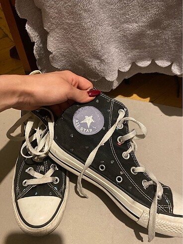 37 Beden siyah converse