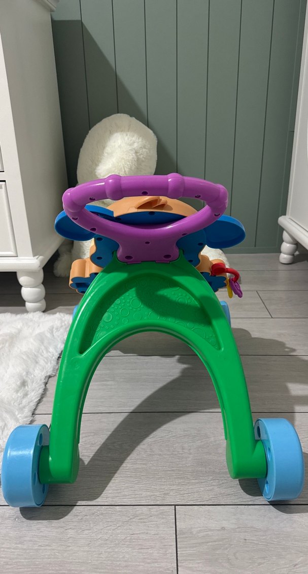 Renkli Müzikli Yürüyüş Destek Oyuncağı - Görsel 4