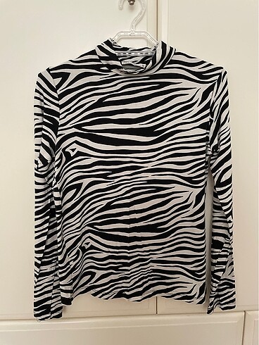 Zebra desenli body