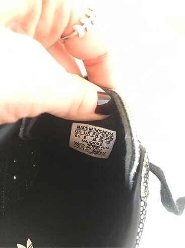 38 Beden gri Renk Adidas Superstar ayakkabı