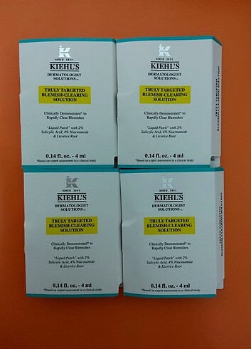 Kiehl's sivilce serumu 