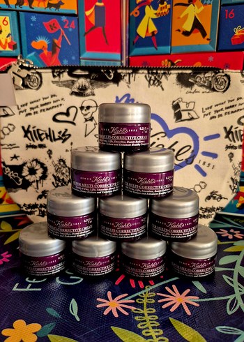 Kiehl's Multi Corrective Yüz Kremi 10 adet Ve Çanta Hediyedir - Görsel 2