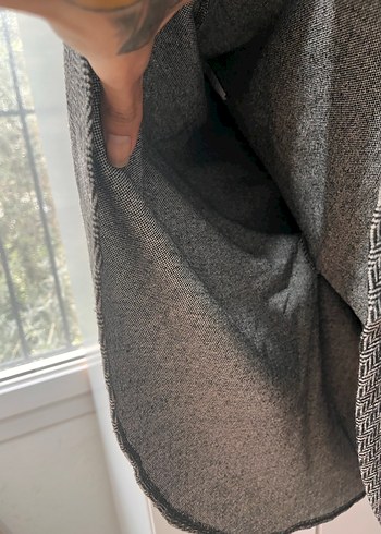 Koldan geçmeli kapşpnlu pelerin - Görsel 3