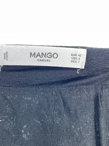 40 Beden siyah Renk Mango Mini Etek %70 İndirimli.