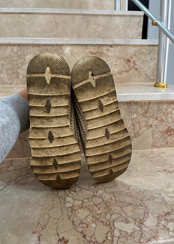 Yılan Desenli Fermuarlı Dolgu Topuk Espadril - Görsel 5