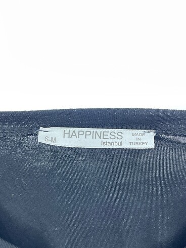s Beden siyah Renk Happiness T-shirt %70 İndirimli.