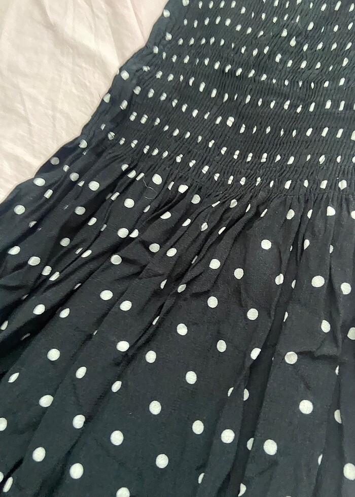 İnce askılı uzun elbise - Görsel 2