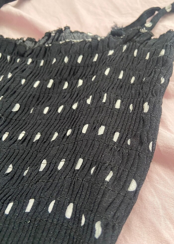 İnce askılı uzun elbise - Görsel 4