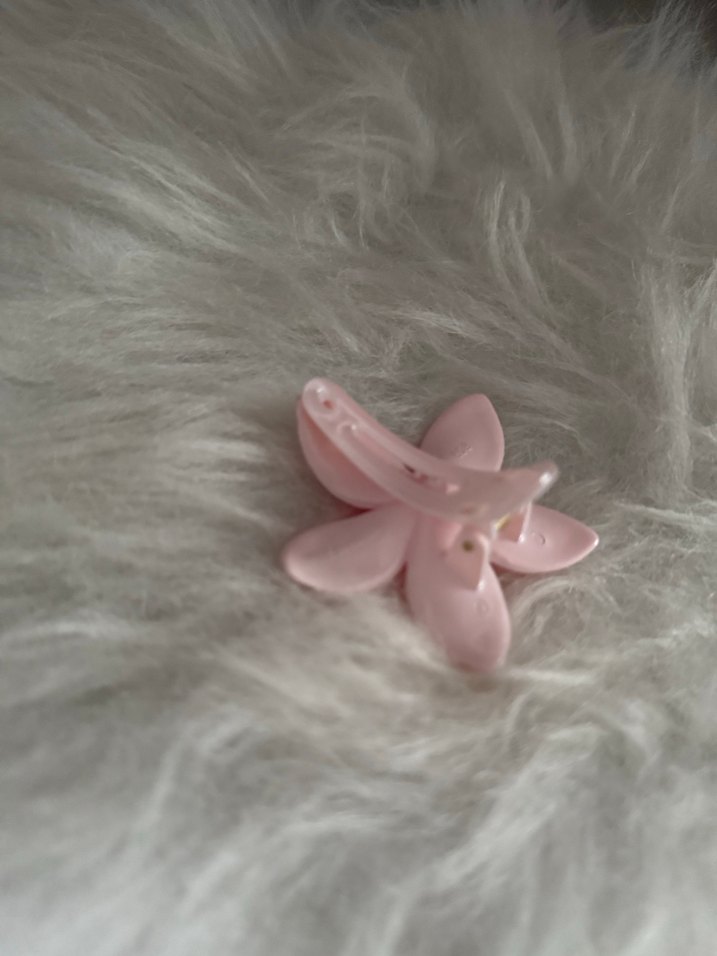 Pembe Çiçek toka - Görsel 2