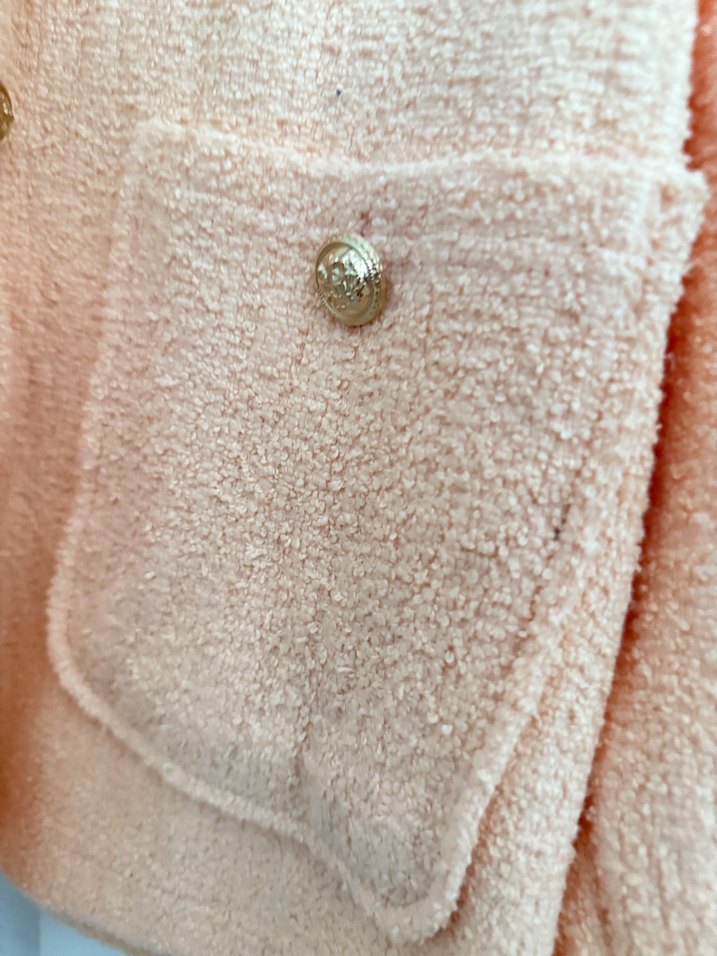 Yavruağzı Keten Hırka - Görsel 4