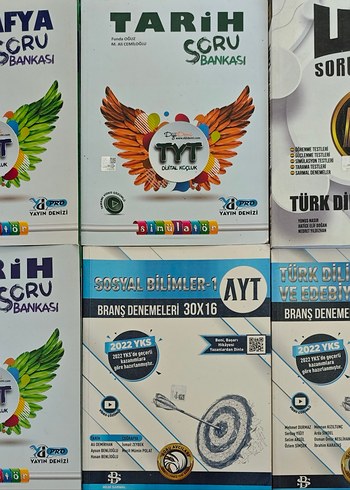 AYT Sözel Bankası Seti: Tarih, Sosyal Bilimler, Edebiyat