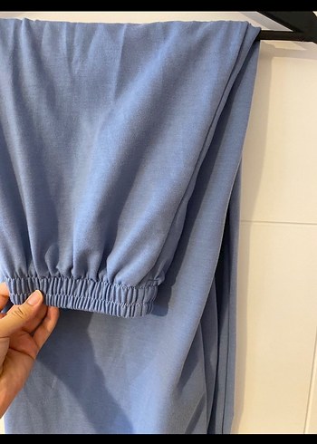 Uzun Kollu İki İp Tunik Pantolon - Görsel 5