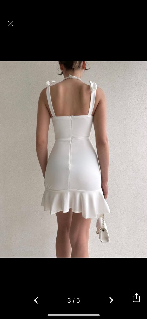 Dış çekim elbisesi - Görsel 3