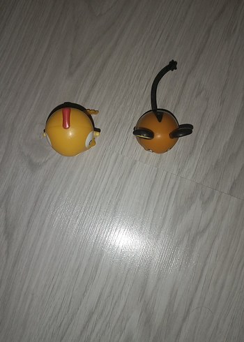 Pokemon bellsprout ve Bidoof aksiyon figürleri - Görsel 2