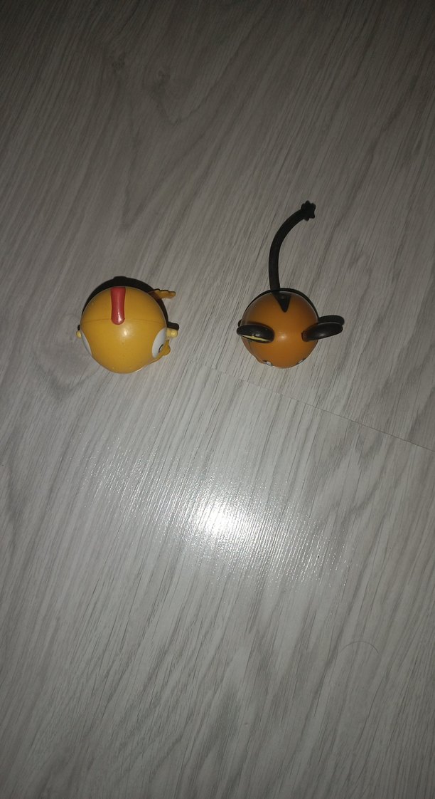 Pokemon bellsprout ve Bidoof aksiyon figürleri - Görsel 2