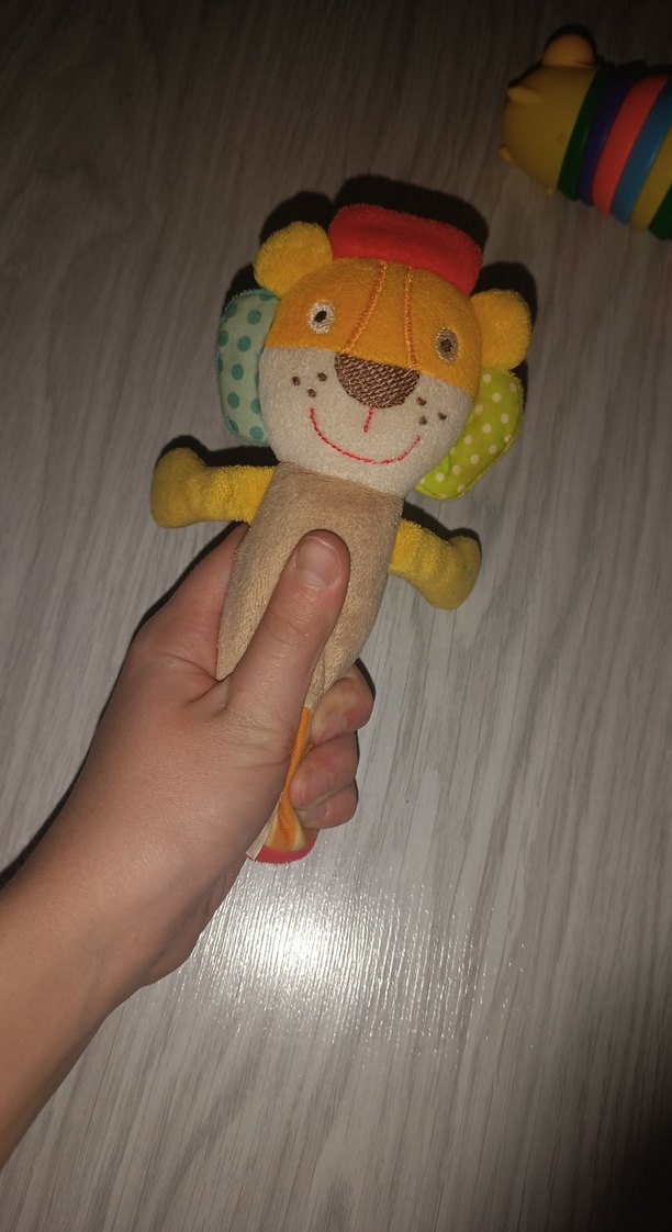 Renkli Diş Kaşıyıcı ve Çıngırak Seti - Görsel 3