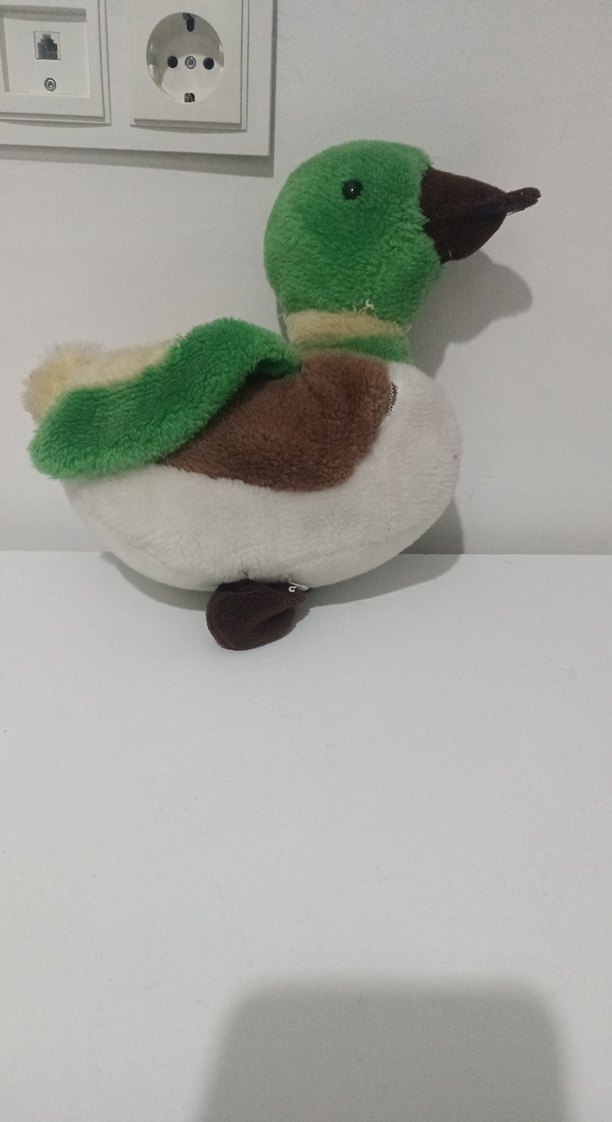 Yeşil Renkli Peluş Ördek Oyuncak - Görsel 2