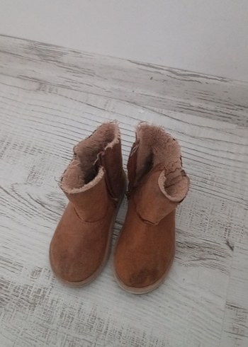 Çocuk Kahverengi Süet  Bot - Görsel 2