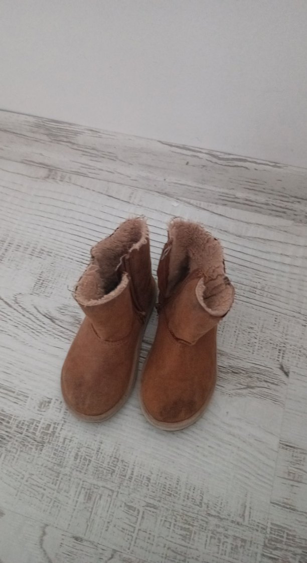 Çocuk Kahverengi Süet  Bot - Görsel 2