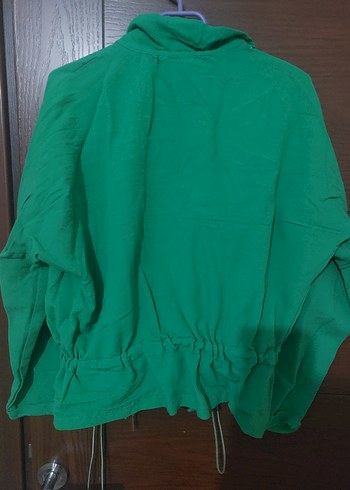 Yeşil Rahat Kesim Kadın Ceket - Görsel 2