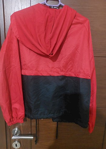 Kırmızı Midi Boy Rahat Kesim Kadın Ceket - Görsel 2