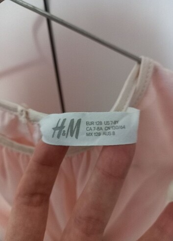 8 Yaş Beden H&M Kız Çocuk Elbise