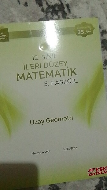12.sinif ileri düzey matematik 