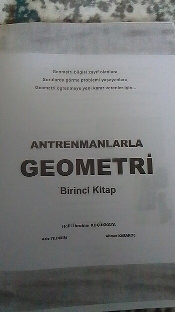 Antrenmanlarla geometri
