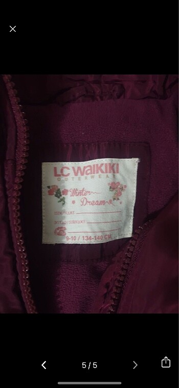LC Waikiki çocuk mont