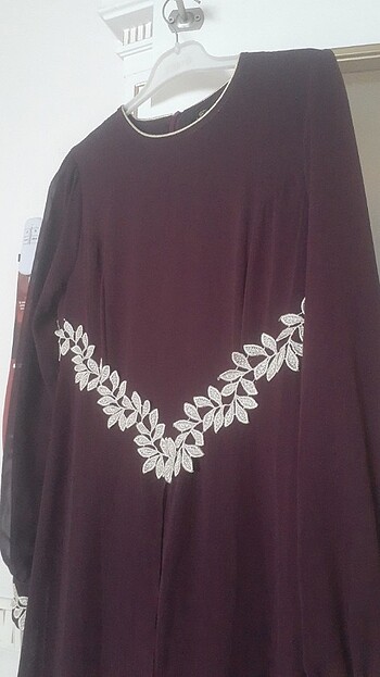 Şifon elbise çok güzel - Görsel 4