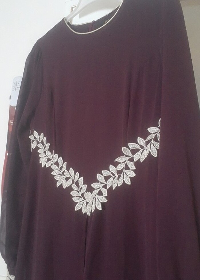 Şifon elbise çok güzel - Görsel 4