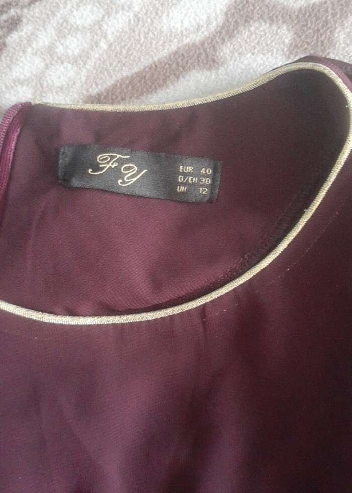 Şifon elbise çok güzel - Görsel 5