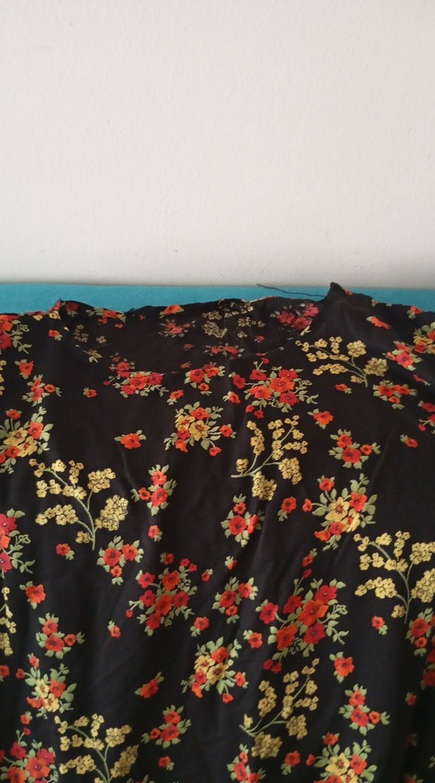 Çiçek Desenli Uzun Hamile Tunik - Görsel 3