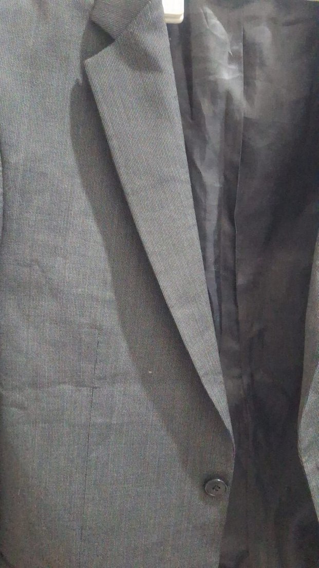 Erkek Siyah Düğmeli Takım Elbise Ceketi - Görsel 4