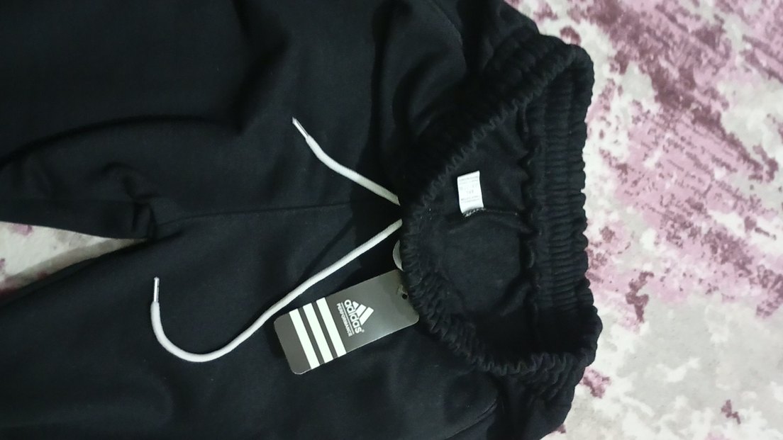 Adidas Siyah Rahat Outdoor Eşofman - Görsel 4